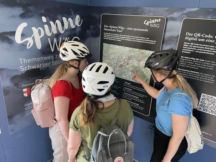 Der Themenweg zu Gotthelf's Schwarzer Spinne