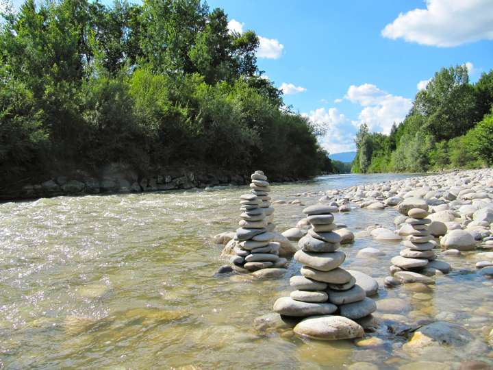 Emme-Badeplätze: Kraftwerk, Ramsei