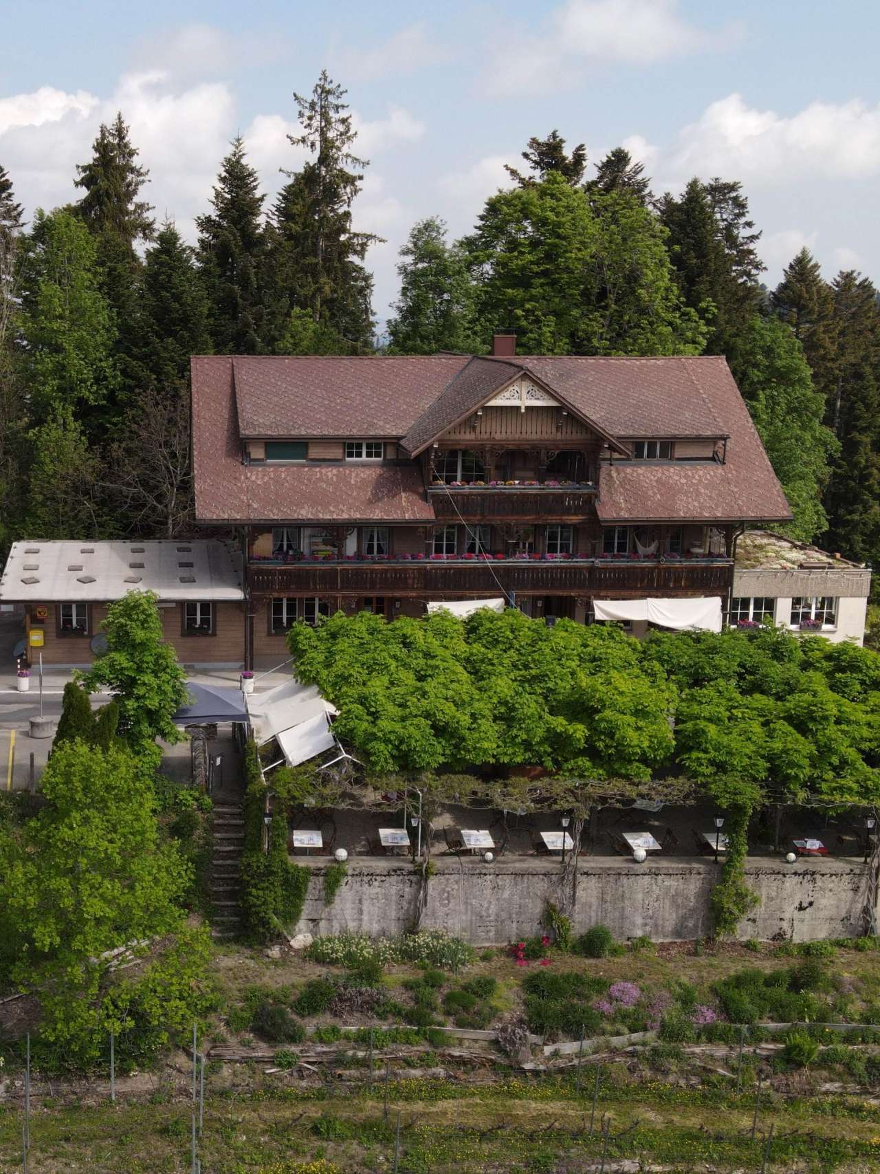 Picknick im Gasthof Waldhäusern, Emmenmatt