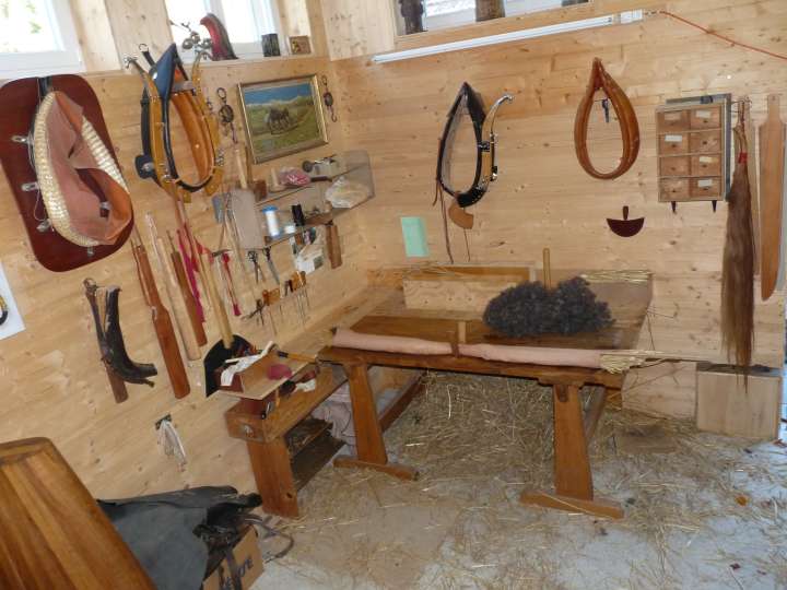 Besichtigung Sattlerei Blaser