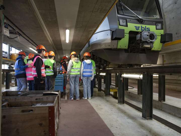 BLS-Werkstätte für Schulklassen