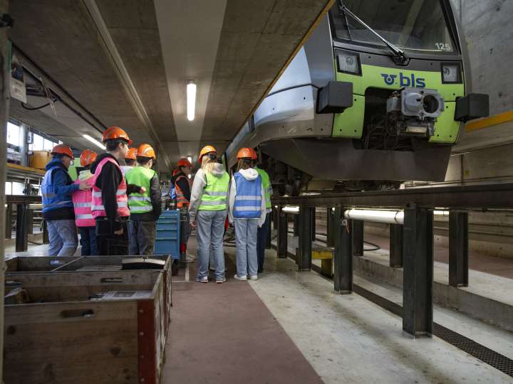 BLS-Werkstätte für Schulklassen