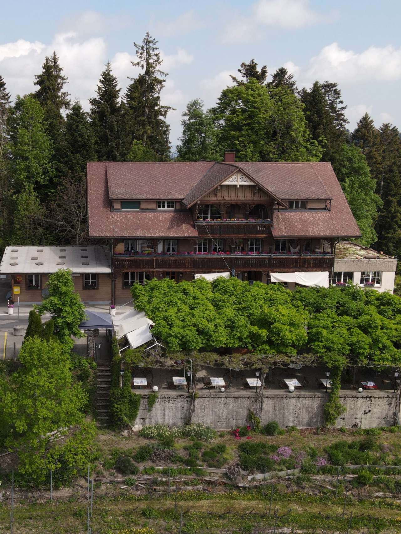 Picknick im Gasthof Waldhäusern, Emmenmatt